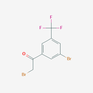 2-Bromo-1-(3-bromo-5-(trifluoromethyl)phenyl)ethanone