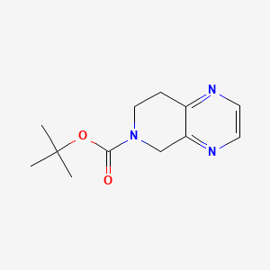 Tert-butyl 7,8-dihydro-5H-pyrido[3,4-B]pyrazine-6-carboxylate