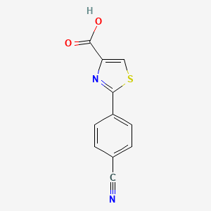 2-(4-Cyanophenyl)thiazole-4-carboxylic acid