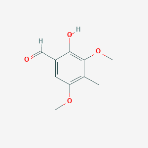 2-Hydroxy-3,5-dimethoxy-4-methylbenzaldehyde