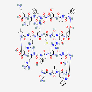 molecular formula C137H212N42O39S B13906742 BAD (103-127) (human) 