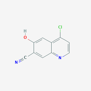 4-Chloro-6-hydroxyquinoline-7-carbonitrile