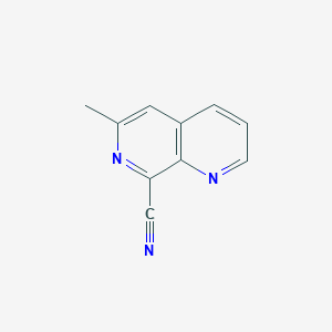 6-Methyl-1,7-naphthyridine-8-carbonitrile