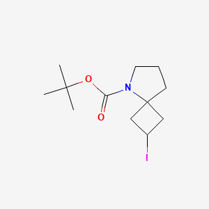 tert-Butyl 2-iodo-5-azaspiro[3.4]octane-5-carboxylate