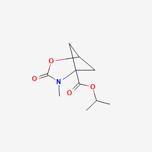 Isopropyl 4-methyl-3-oxo-2-oxa-4-azabicyclo[3.1.1]heptane-5-carboxylate