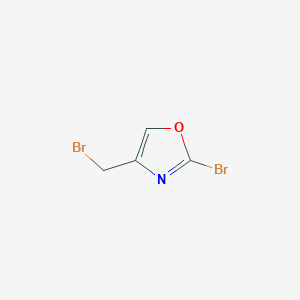 2-Bromo-4-(bromomethyl)oxazole