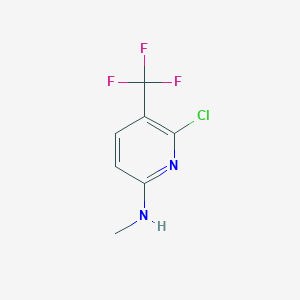 6-chloro-N-methyl-5-(trifluoromethyl)-2-pyridinamine