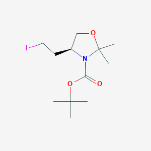 (S)-N-Boc-4-(2-iodoethyl)-2,2-dimethyloxazolidine