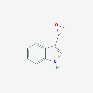 B139070 3-(oxiran-2-yl)-1H-indole CAS No. 129225-30-5