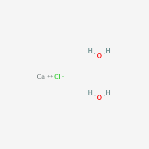 molecular formula CaClH4O2+ B13907007 Calcium;chloride;dihydrate 