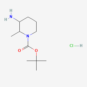 Tert-butyl 3-amino-2-methylpiperidine-1-carboxylate;hydrochloride