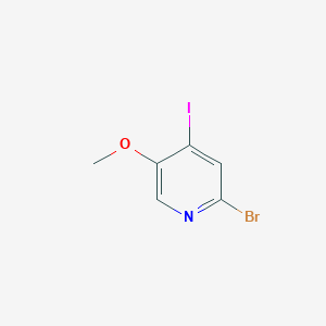 2-Bromo-4-iodo-5-methoxypyridine