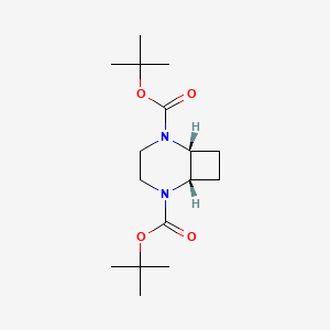 Ditert-butyl cis-2,5-diazabicyclo[4.2.0]octane-2,5-dicarboxylate