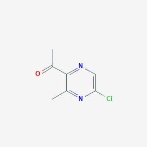 1-(5-Chloro-3-methylpyrazin-2-YL)ethanone