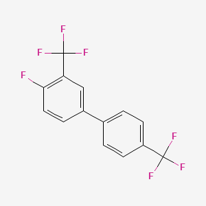 4-Fluoro-3,4'-bis-trifluoromethyl-biphenyl