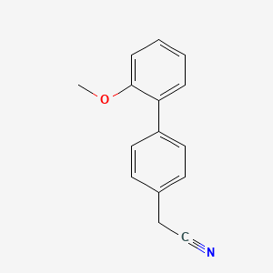 (2'-Methoxy[1,1'-biphenyl]-4-yl) acetonitrile