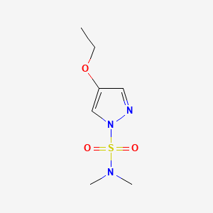 4-Ethoxy-N,N-dimethyl-pyrazole-1-sulfonamide