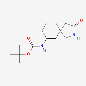 tert-butyl N-(3-oxo-2-azaspiro[4.5]decan-7-yl)carbamate