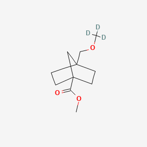 Methyl 4-(trideuteriomethoxymethyl)norbornane-1-carboxylate