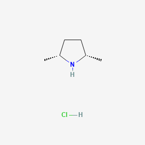 B1390754 cis-2,5-Dimethylpyrrolidine hydrochloride CAS No. 4209-65-8