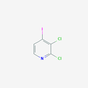 molecular formula C5H2Cl2IN B1390755 2,3-二氯-4-碘吡啶 CAS No. 889865-45-6