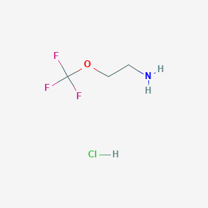 B1390770 2-(Trifluoromethoxy)ethylamine hydrochloride CAS No. 886050-51-7