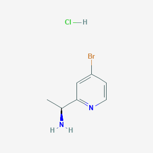 (S)-1-(4-Bromopyridin-2-yl)ethanamine hydrochloride