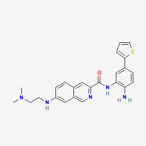 molecular formula C24H25N5OS B13907787 Hdac1/2-IN-3 