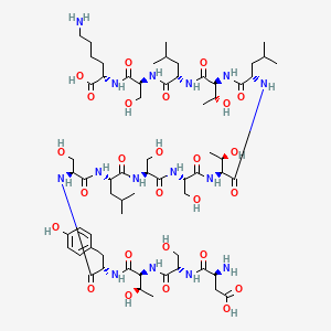 molecular formula C64H107N15O26 B13907815 Dstyslsstltlsk 