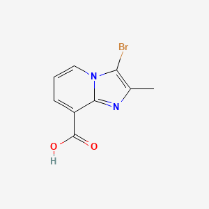 3-Bromo-2-methylimidazo[1,2-a]pyridine-8-carboxylic acid