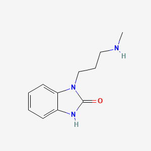 3-[3-(methylamino)propyl]-1H-benzimidazol-2-one