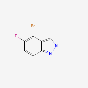 4-Bromo-5-fluoro-2-methyl-indazole