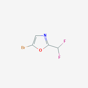 5-Bromo-2-(difluoromethyl)-1,3-oxazole