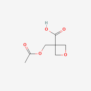 3-(Acetoxymethyl)oxetane-3-carboxylic acid