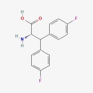 (S)-2-Amino-3,3-bis(4-fluorophenyl)propanoic acid