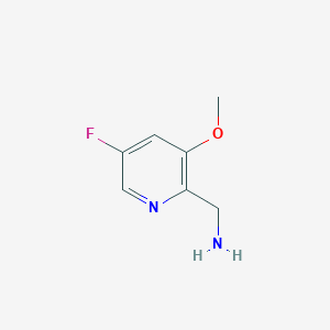 5-Fluoro-3-methoxy-2-pyridinemethanamine