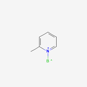 molecular formula C6H7BN+ B13908100 CID 72698819 