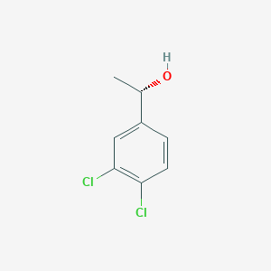 molecular formula C8H8Cl2O B1390811 (1S)-1-(3,4-二氯苯基)乙醇 CAS No. 252963-13-6