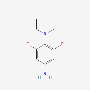 N1,N1-diethyl-2,6-difluorobenzene-1,4-diamine