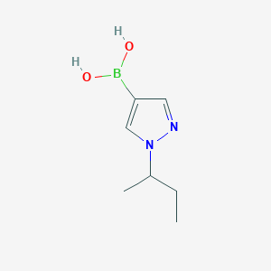 [1-(Butan-2-yl)-1H-pyrazol-4-yl]boronic acid