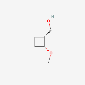 [cis-2-Methoxycyclobutyl]methanol