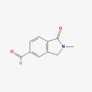 2-Methyl-1-oxoisoindoline-5-carbaldehyde