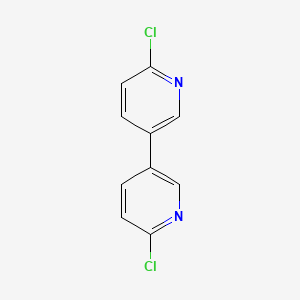 molecular formula C10H6Cl2N2 B1390834 6,6'-Dichloro-3,3'-bipyridine CAS No. 206438-08-6