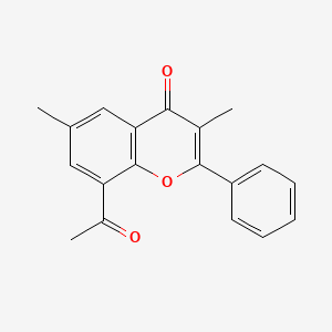 8-Acetyl-3,6-dimethyl-2-phenyl-chromen-4-one