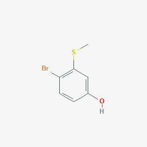 4-Bromo-3-(methylthio)phenol