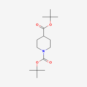 molecular formula C15H27NO4 B13908437 Di-tert-butyl piperidine-1,4-dicarboxylate 