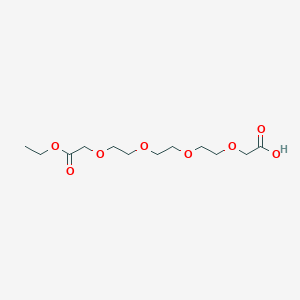 14-Oxo-3,6,9,12,15-pentaoxaheptadecanoic acid