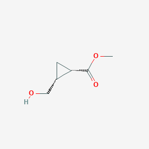 methyl (1S,2R)-2-(hydroxymethyl)cyclopropanecarboxylate