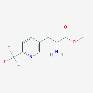 Methyl 2-amino-3-(6-(trifluoromethyl)pyridin-3-yl)propanoate