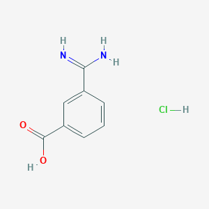 B1390859 3-Carbamimidoylbenzoic acid hydrochloride CAS No. 42823-63-2